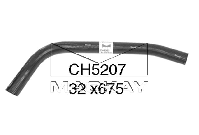 Mackay Top Radiator Hose CH5207