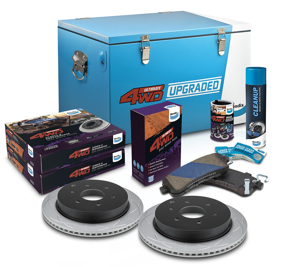 Bendix Ultimate 4x4 Brake Upgrade Kit U4WD-BUK48