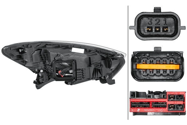Hella Headlight 1LX 012 977-631