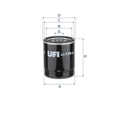 UFI Filters Oil Filter 23.470.00