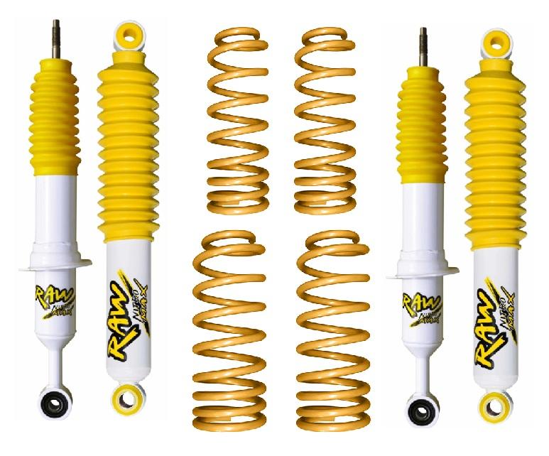 RAW 4x4 2 Inch 50mm RAW Nitro 4x4 Lift Kit to suit Mercedes X-Class 6 Cylinder 2017-2020