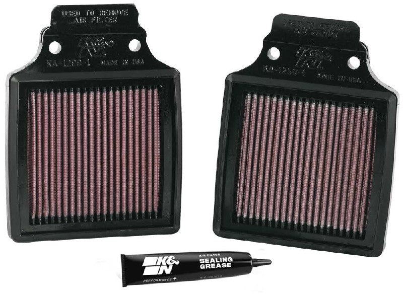 K&N Motorcycle Air Filter Fits Kawasaki ZX12-R F/I - KA-1299-1