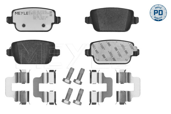MEYLE Brake Pad Set 025 245 3715/PD