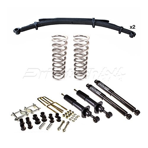 Drivetech 4x4 Enduro Extra HD Lift Kit fits Nissan Navara D40 Turbo Diesel exc. V6 (2005-16) - DTSK-NIS04J