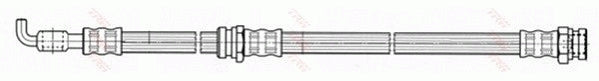 TRW Brake Hose PHD710