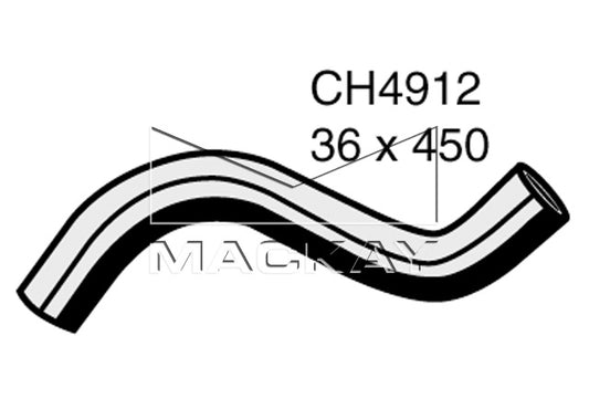 Mackay Top Radiator Hose CH4912