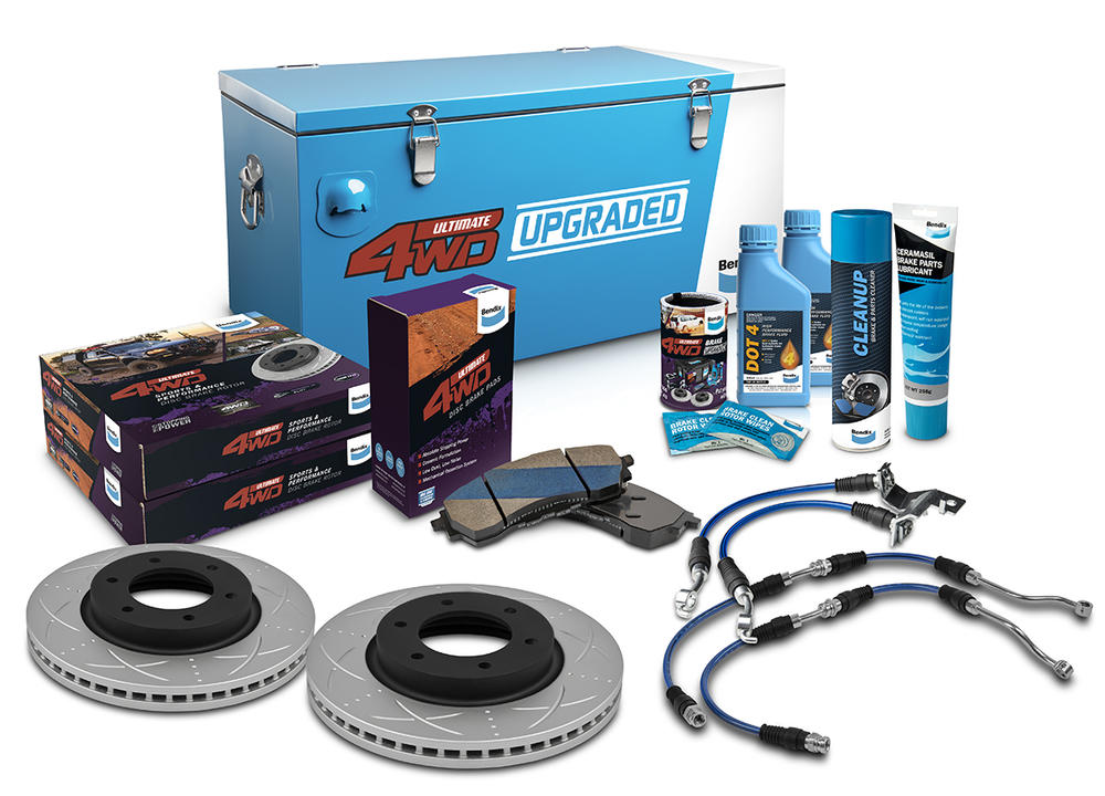 Bendix Ultimate 4x4 Brake Upgrade Kit (Suits 2" Lift) U4WD-BUK20+2