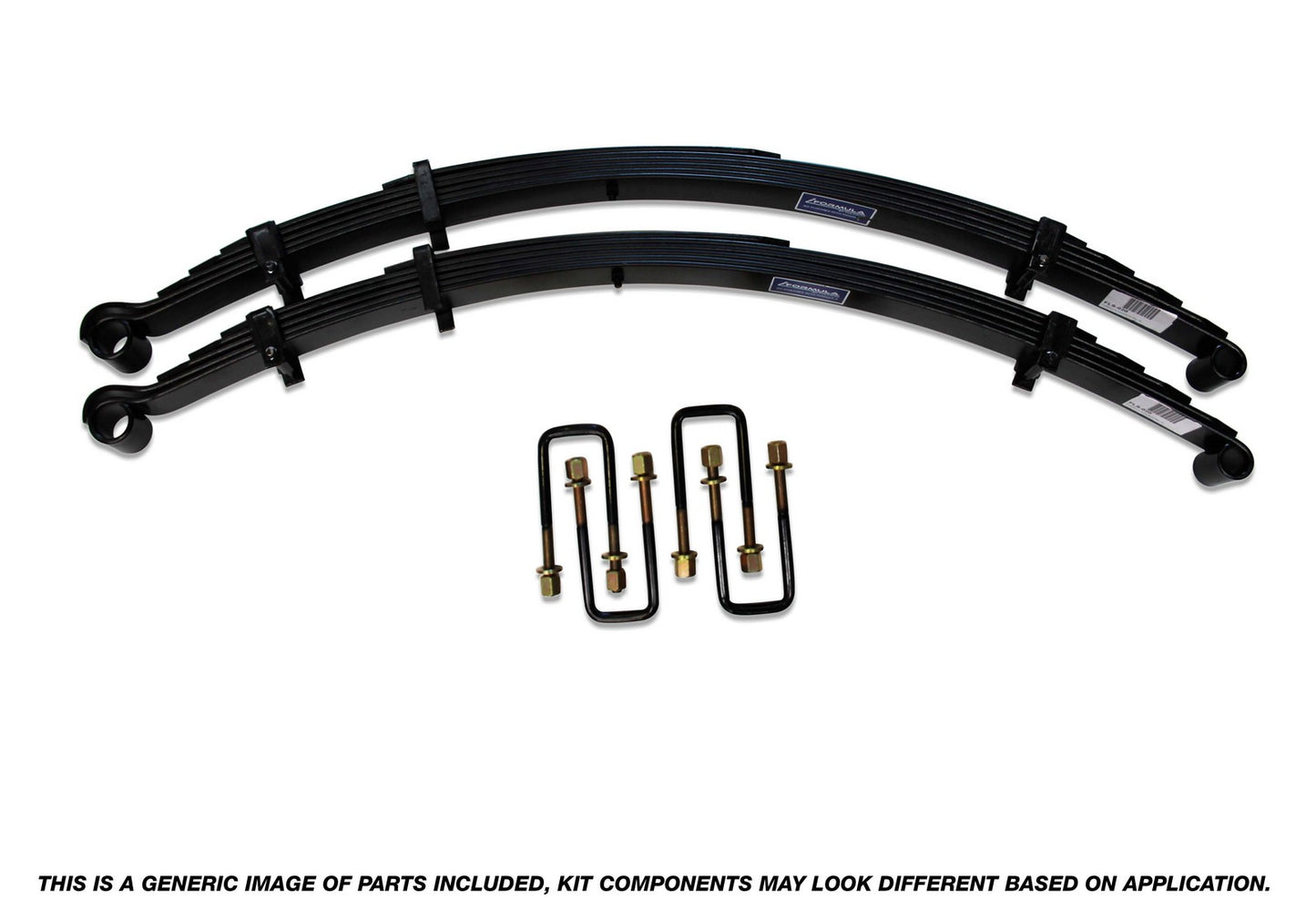 Formula 4x4 Rear Leaf Spring Kit - approx. 40mm lift at 0-200kg load to suit Mitsubishi Pajero NA - NG 1983-1991