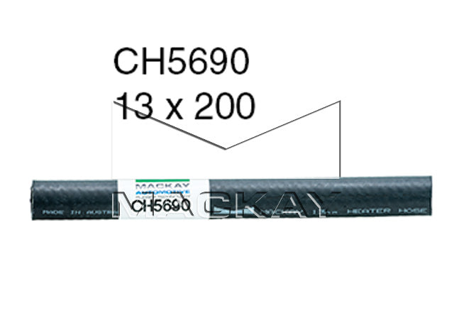 Mackay Heater Hose CH5690