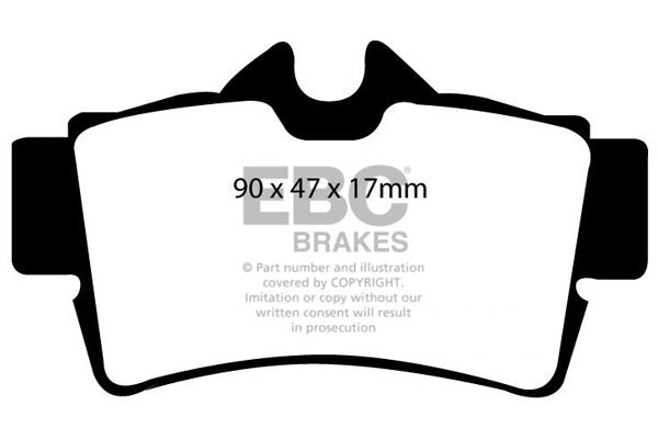 EBC Ford Rear Pads DP21156