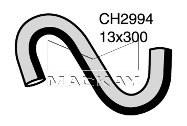 Mackay Coolant Hose (Cold Start Valve Radiator) CH2994