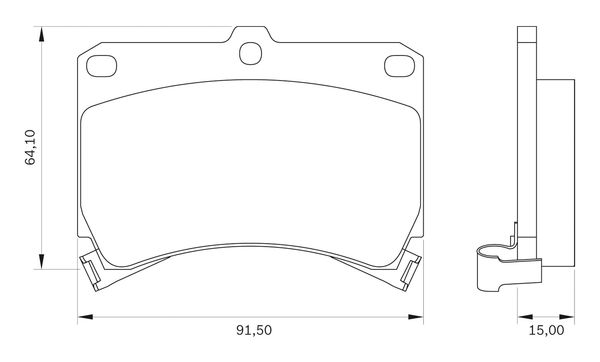 Bosch Pressure Sensor 261230049