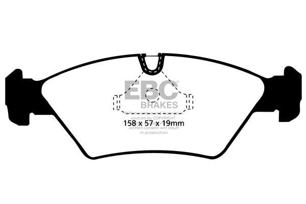 EBC Bmw/Ferrari/Porsche Front Pads DP2414