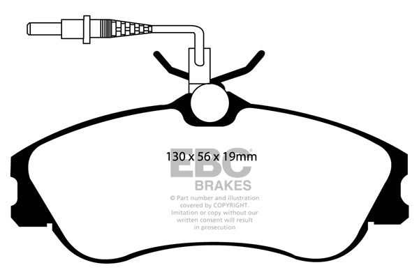 EBC Citroen/Peugeot Front Pads DP21104