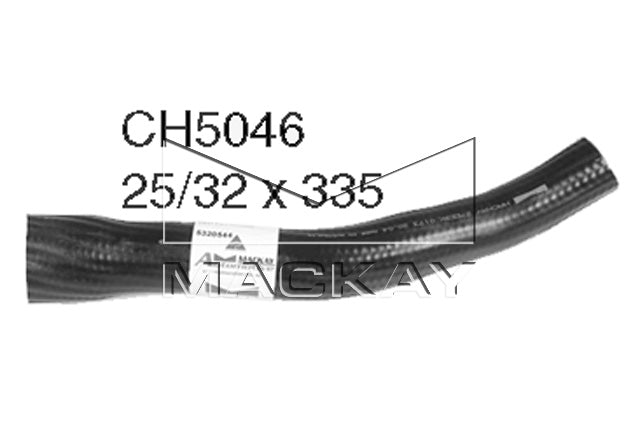 Mackay Bottom Radiator Hose CH5046