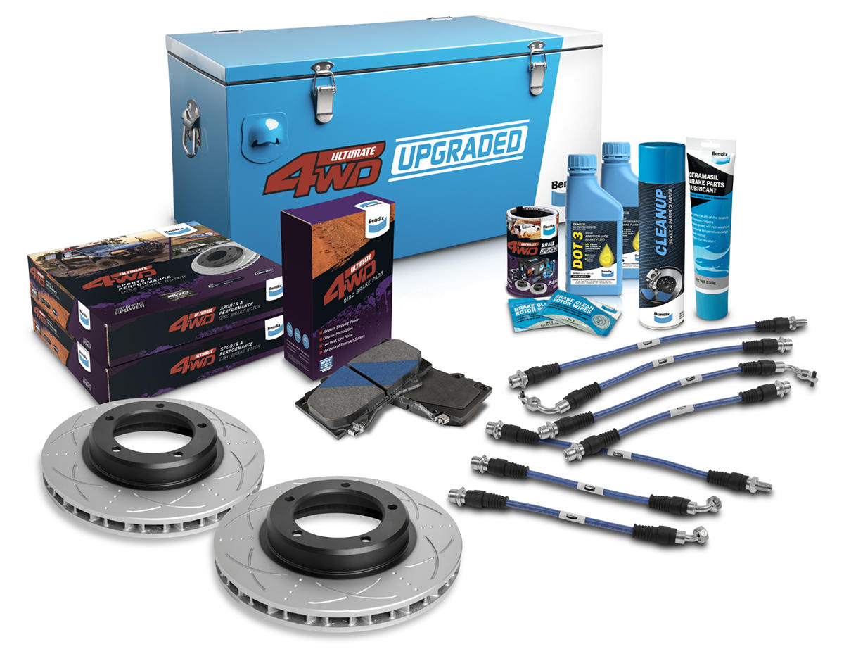 Bendix Ultimate 4x4 Big Brake Upgrade Kit Rear U4WD-BUK79