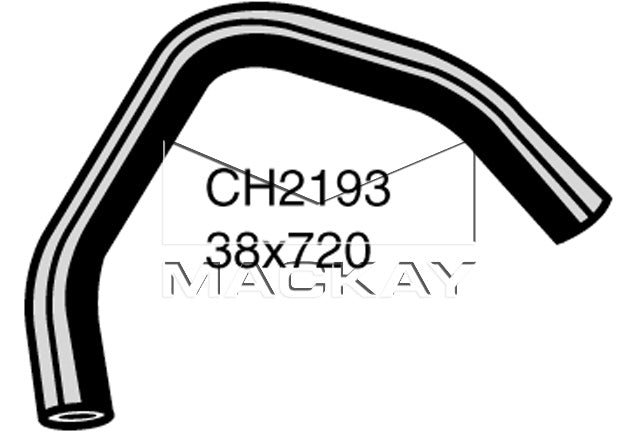 Mackay Top Radiator Hose CH2193