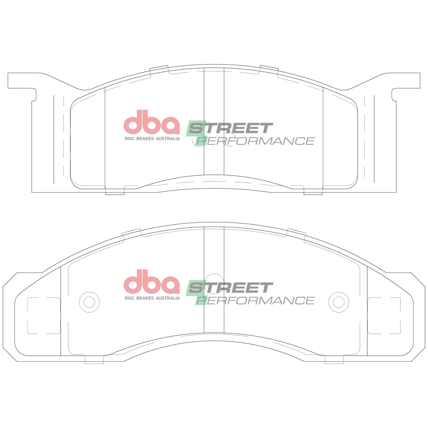DBA SP Performance Brake Pad Set DB1807SP