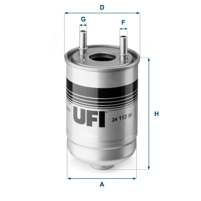 UFI Filters Fuel Filter 24.113.00