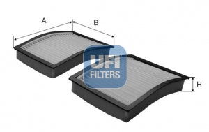 UFI Filters Cabin Air Filter 53.073.00