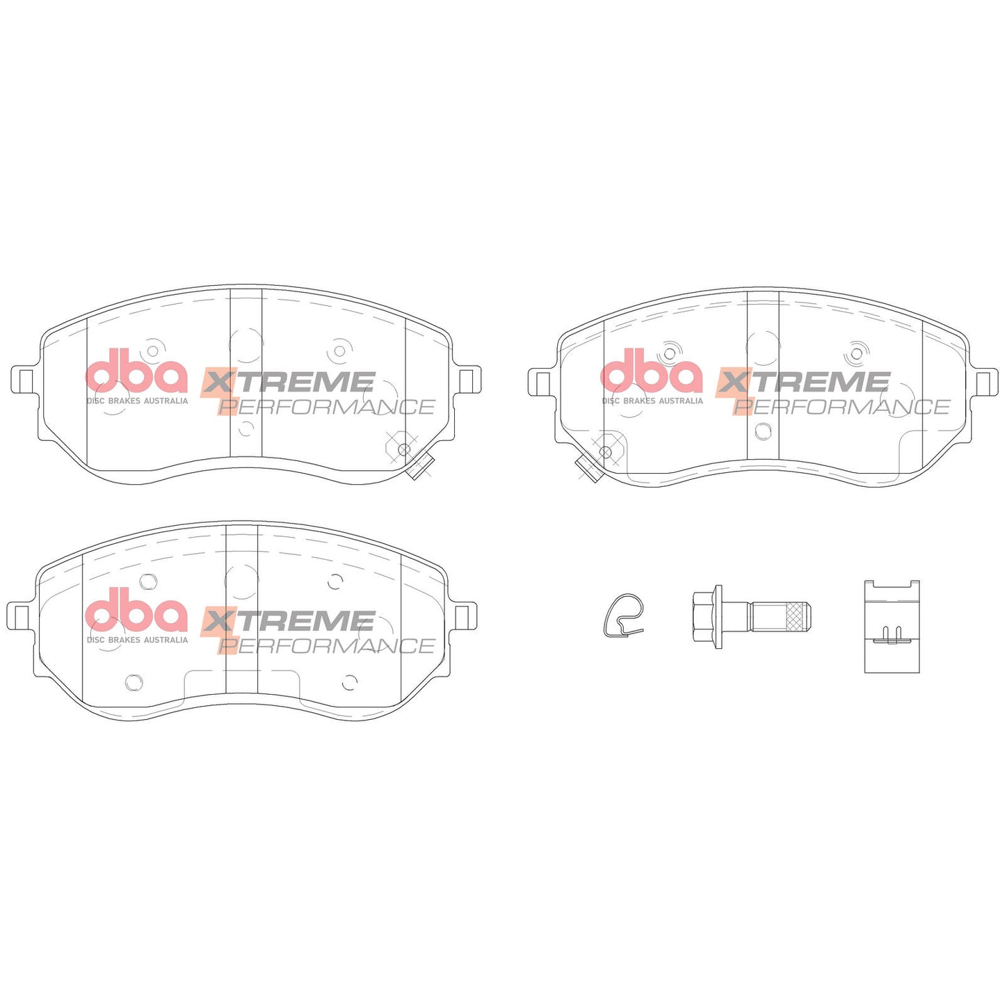 DBA Xtreme Performance Brake Pad Set DB15014XP