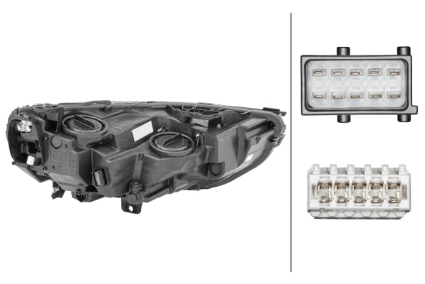 Hella Headlight 1LG 354 869-051