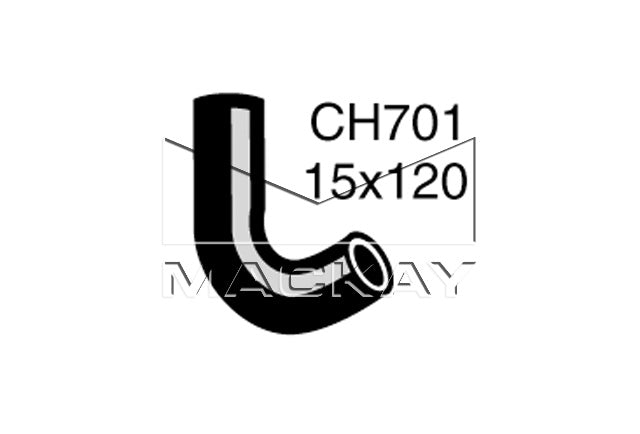 Mackay Bypass Heater Hose CH701