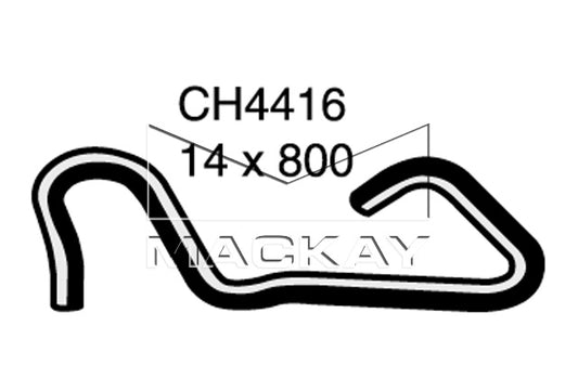 Mackay Heater Hose CH4416