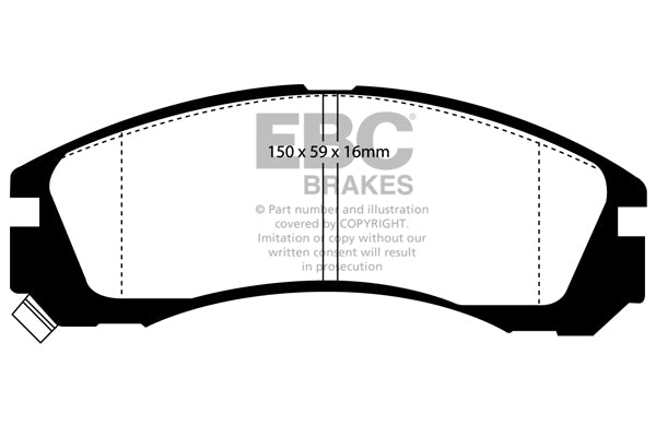 EBC Brake Pad Set DP6954