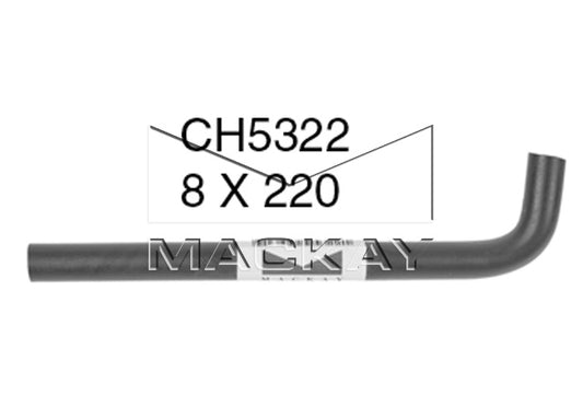 Mackay PCV Crankcase Breather Hose CH5322