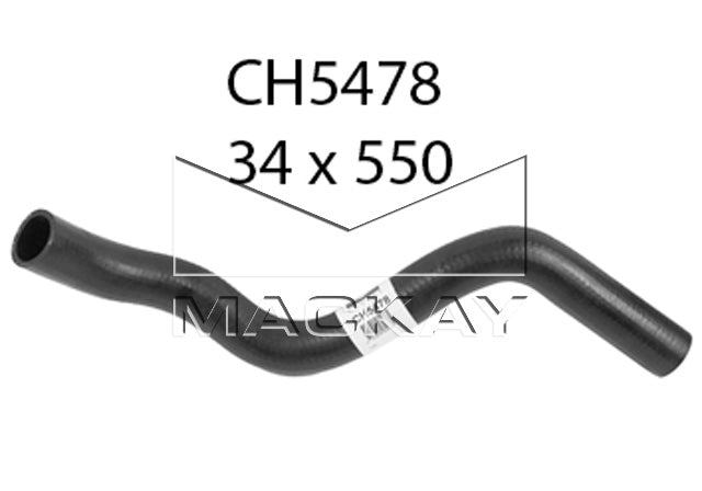 Mackay Top Radiator Hose CH5478
