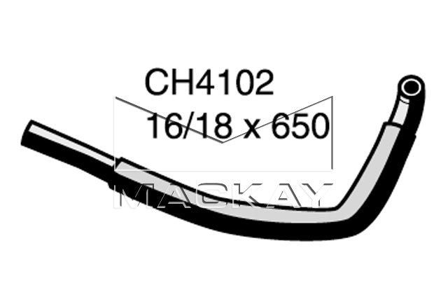 Mackay Heater Hose CH4102