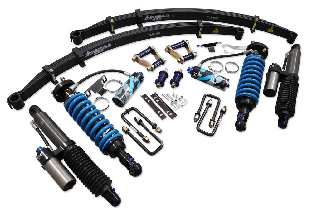 Formula 4x4 2 Inch to 3 Inch Adjustable Formula 4x4 Lift Kit to suit Isuzu D-Max 2012-2020 & Holden Colorado 2012-2020