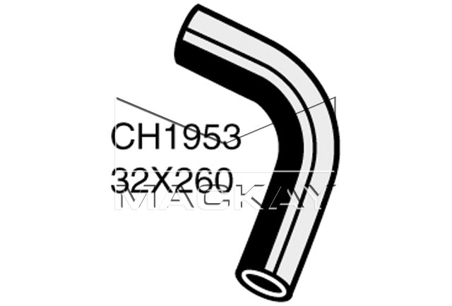 Mackay Bottom Radiator Hose CH1953