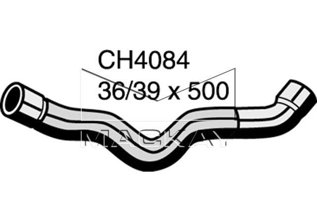 Mackay Bottom Radiator Hose CH4084