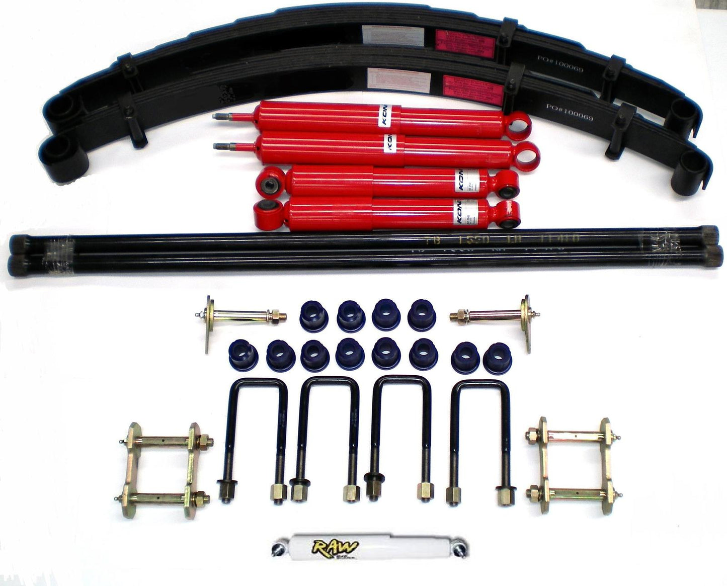 Koni 40mm 4x4 Lift Kit to suit Toyota Hilux 4X4 1988-2005
