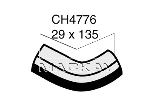 Mackay Bypass Heater Hose CH4776