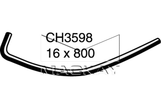 Mackay Heater Hose CH3598