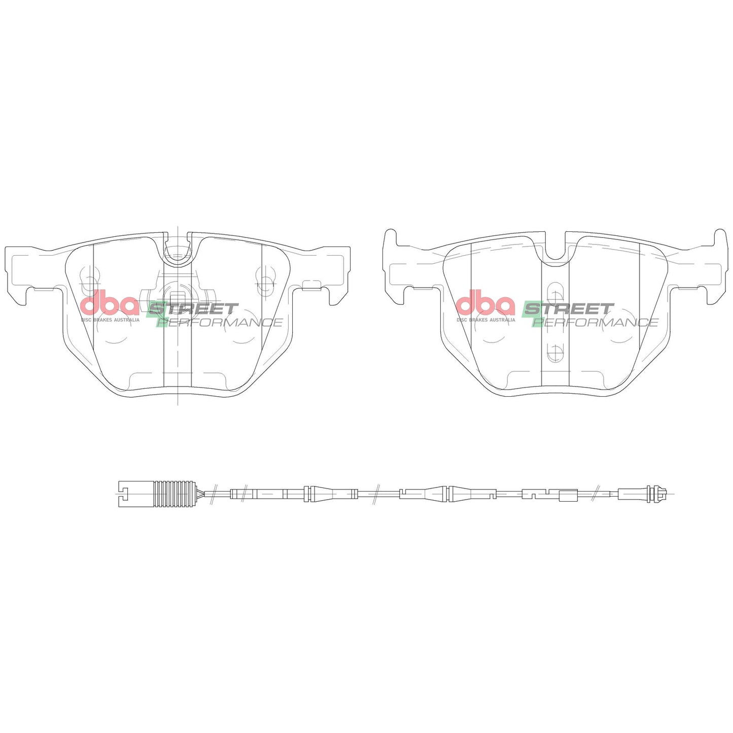 DBA SP Performance Brake Pad Set DB1694SP