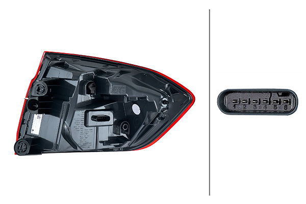Hella Combination Rear Light 2SD 012 147-311