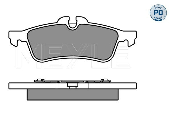 MEYLE Brake Pad Set 025 237 1616/PD