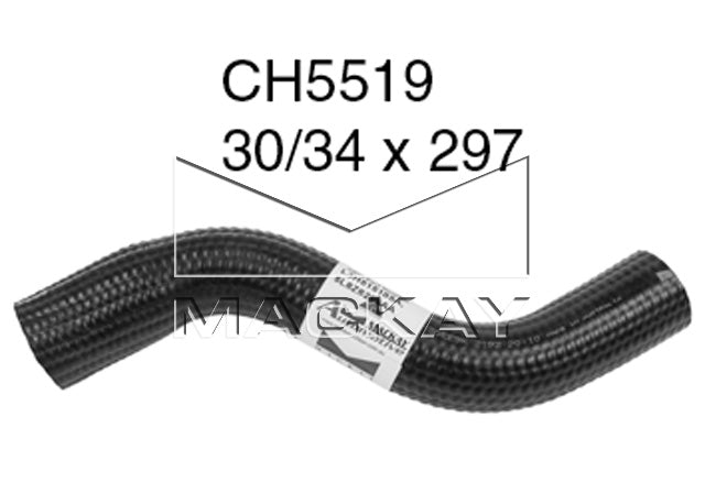 Mackay Bottom Radiator Hose CH5519