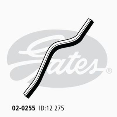 Gates Radiator Hose 02-0255