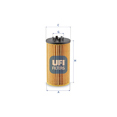 UFI Filters Oil Filter 25.257.00