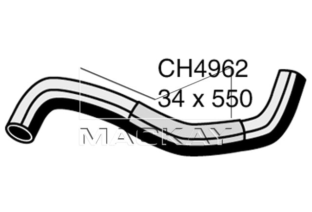 Mackay Bottom Radiator Hose CH4962