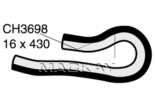 Mackay Bypass Heater Hose CH3698
