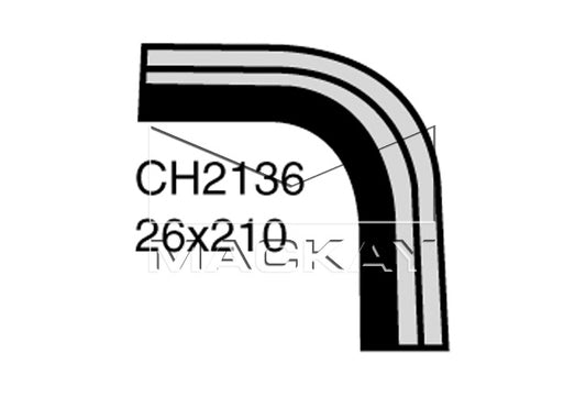 Mackay Bottom Radiator Hose CH2136