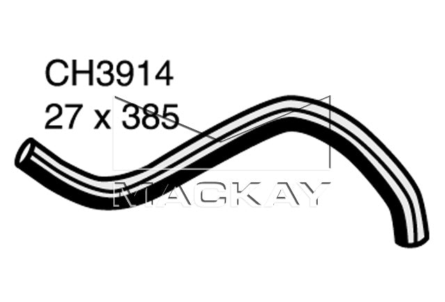 Mackay Bottom Radiator Hose CH3914