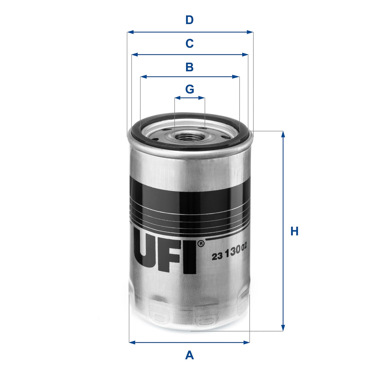 UFI Filters Oil Filter 23.130.02