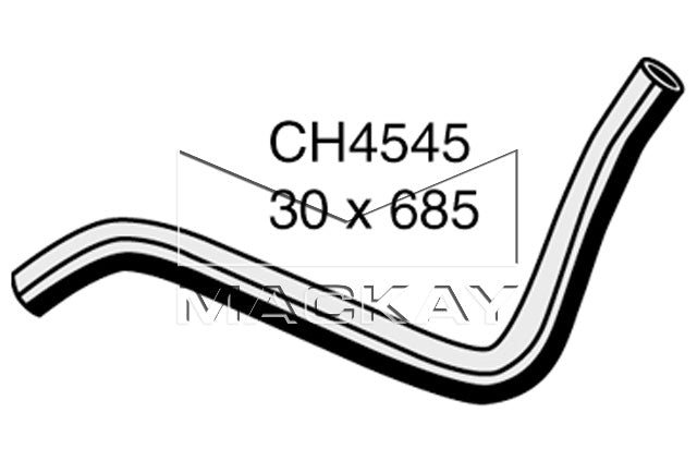 Mackay Bottom Radiator Hose CH4545